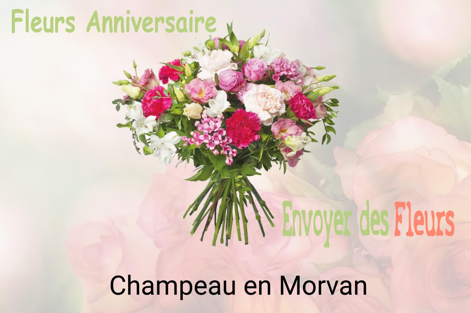 Bouquet de fleurs d’anniversaire livré à Champeau-en-Morvan